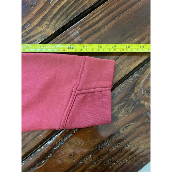 Nike Team Oklahoma Sooners Fit Dry Full Zip Maroon Fleece Zip Jacket Size M - Picture 13 of 14